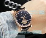 Patek Philippe Grand Complications Watches Black Leather Strap Copy Watch